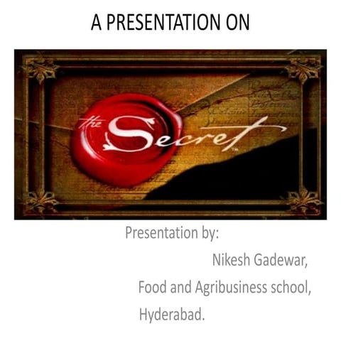The secret | PPT