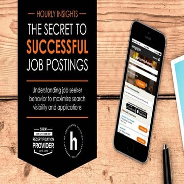 The Secret to Successful Job Postings: Understanding Job Seeker Behavior to M...