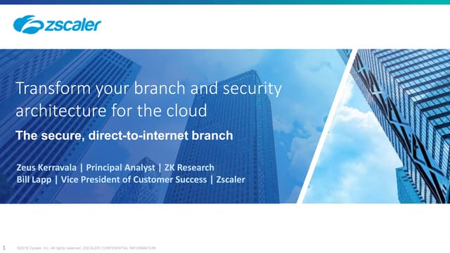 The secure, direct to-internet branch