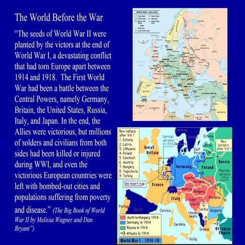 The seeds of war power point