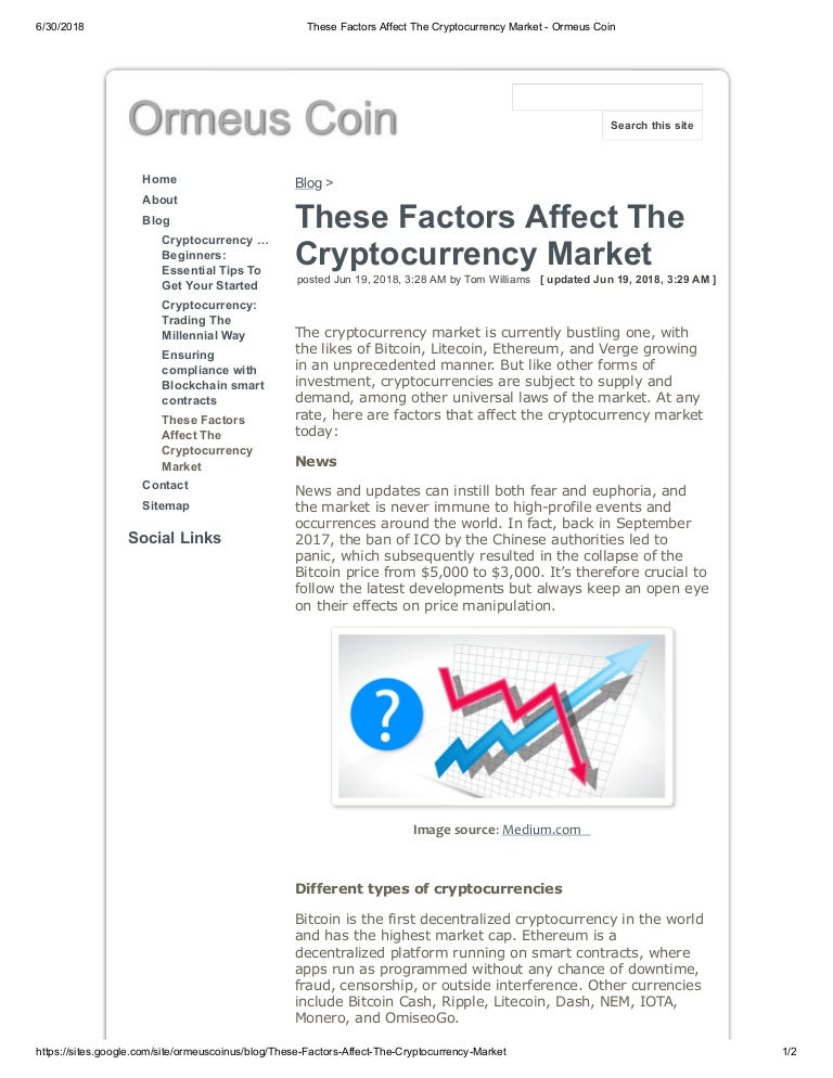 cryptocurrency market sites
