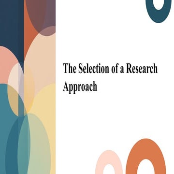 The Selection of a Research Approach.pptx
