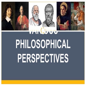 THE SELF FROM VARIOUS PHILOSOPHICAL PERSPECTIVES.pptx | Buddhism ...