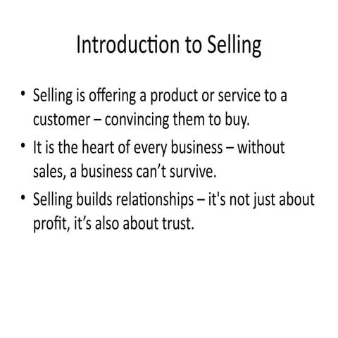7 steps to successful selling | PPT