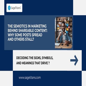 The Semiotics in Marketing Behind Shareable Content Why Some Posts Spread and...