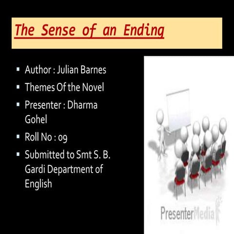 Paper 13 Presentation Themes of The sense of an en ending