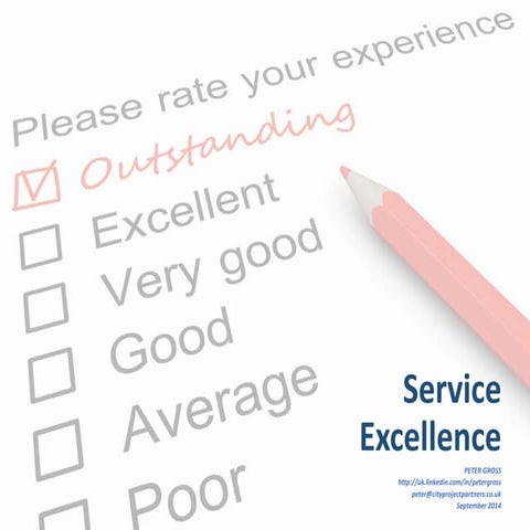 The Service Excellence Model