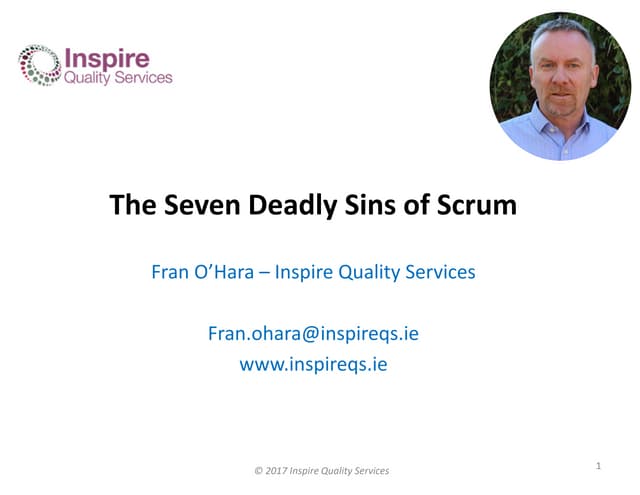 The seven deadly sins of Scrum 