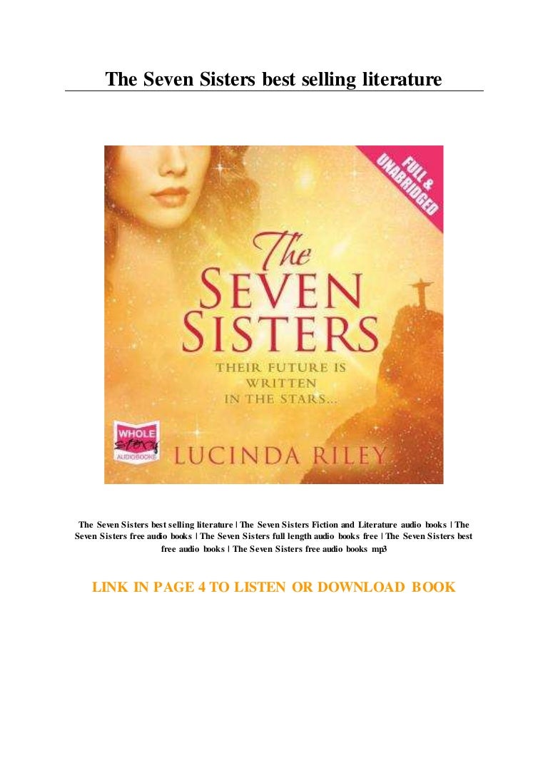 The Seven Sisters best selling literature