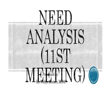 THE SEVENTH  MEETING_NEED ANALYSIS.pptx