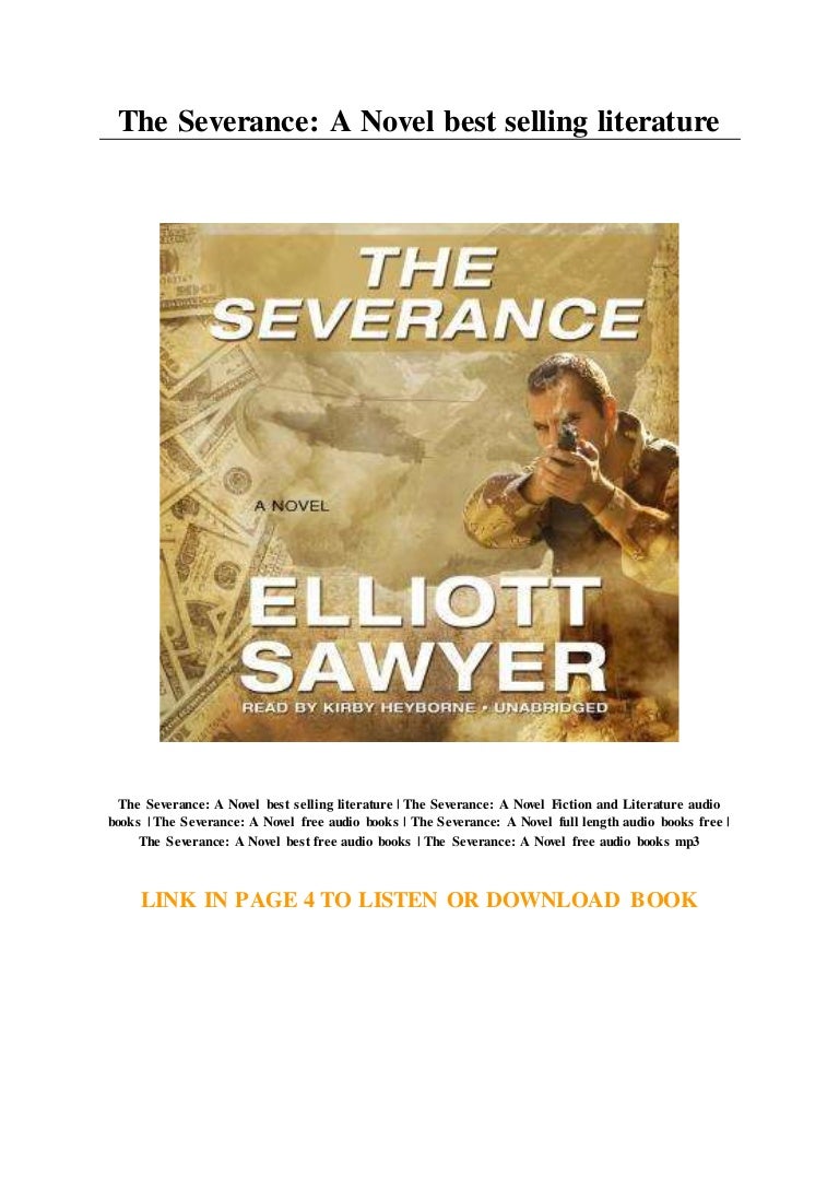 The Severance A Novel best selling literature