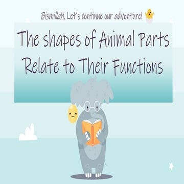 The Shape of Animal Parts Relate to Their Funcion.pptx