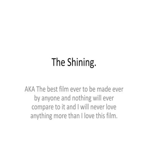 The Shining