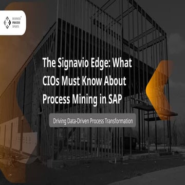 Introduction to SAP Signavio | PDF