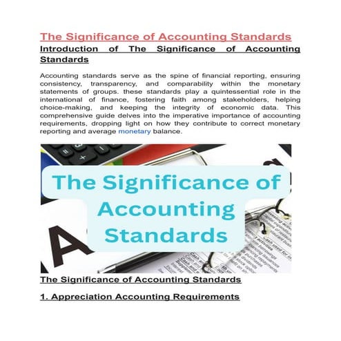 The Significance of Accounting Standards.pdf
