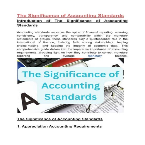 The Significance of Accounting Standards.pdf