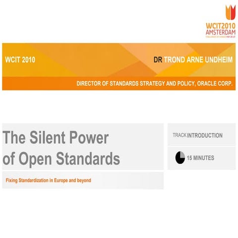 The silent power of open standards