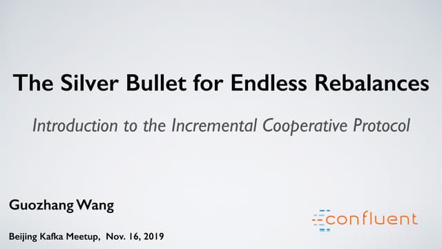 Introduction to the Incremental Cooperative Protocol of Kafka