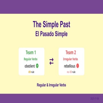 The Simple Past - El Pasado Simple.pptx1