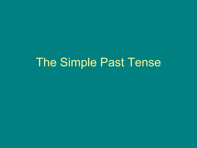 The simple past_tense[1][1]