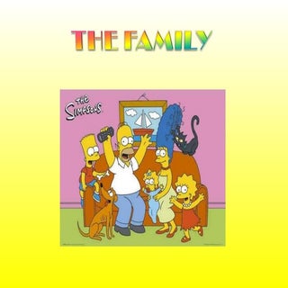 The Simpsons family