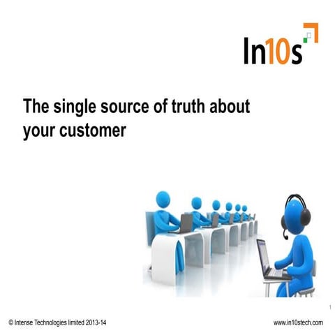 The single source of truth about your customer