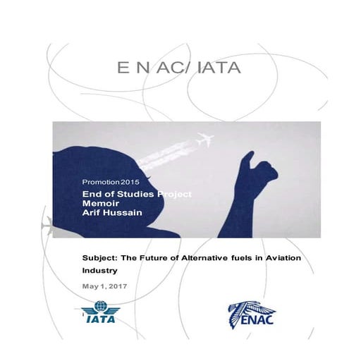 Sustainable Alternatives for Aviation Fuels Abu Yousuf | PDF