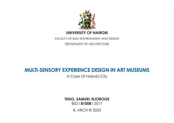 Planning analysis and design of museum building | PDF