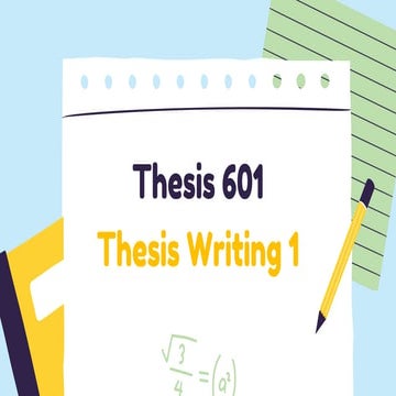 Thesis 601-Thesis Writing 1.pdf