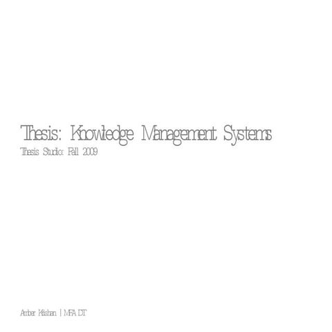 Thesis Concept Km V0.1