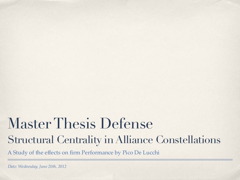 Thesis defense or defence image