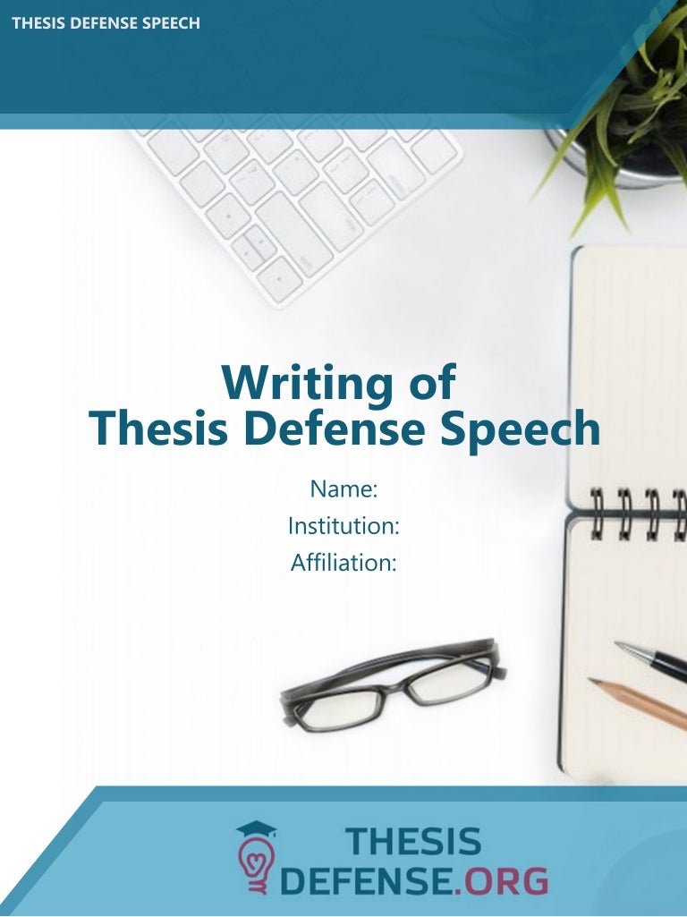 thesis defense message