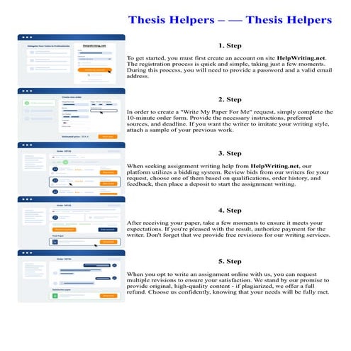 Thesis Helpers Thesis Helpers