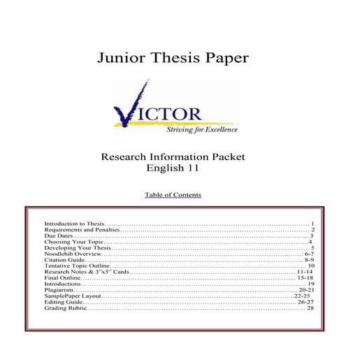 Thesis packet[1]