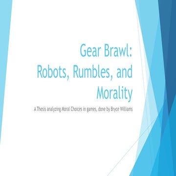 Thesis presentation 1072012