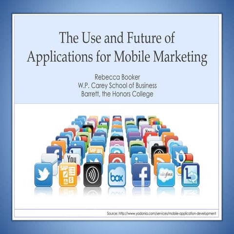 The Use and Future of Applications for Mobile Marketing: Nutella