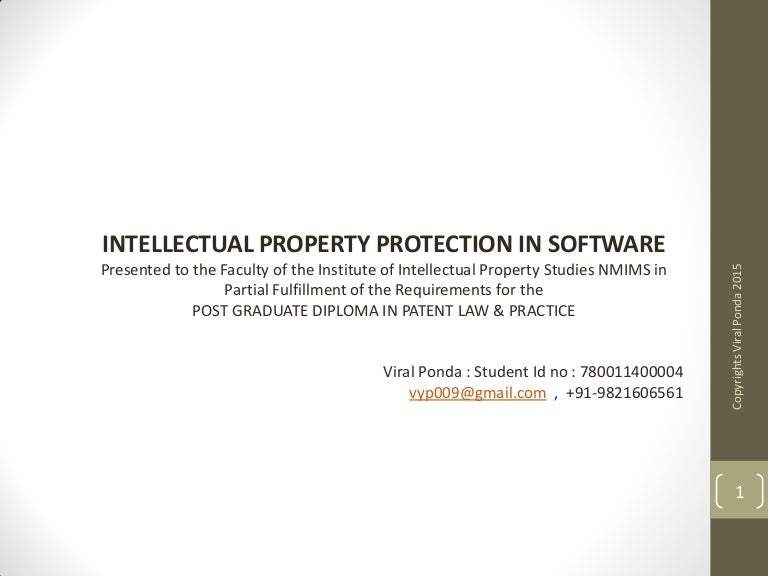Dissertation intellectual property electronic