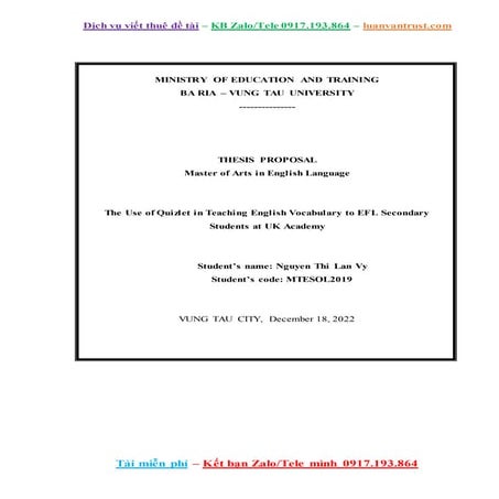 Thesis Proposal Master of Arts in English Language, 9 ĐIỂM.docx