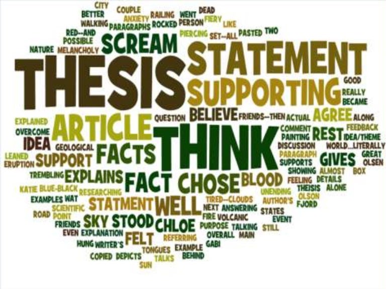 Thesis writting