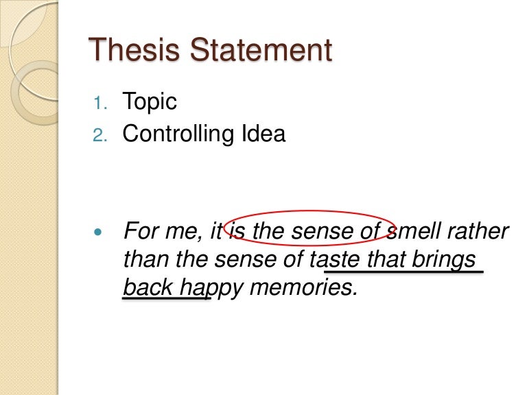 Thesis a