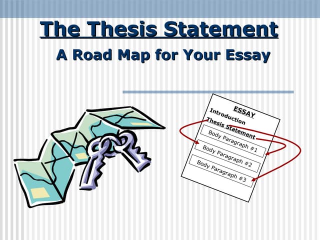 Thesis statement location