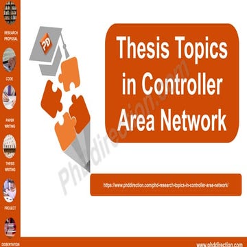 Thesis Topics in Controller Area Network