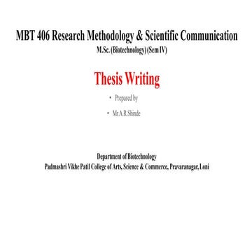 Thesis Writing by ARS 08-05-2022.pptx