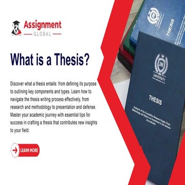Thesis Writing service  What is a Thesis  (1).pptx