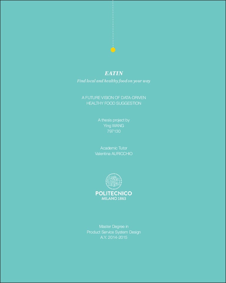 product service system thesis