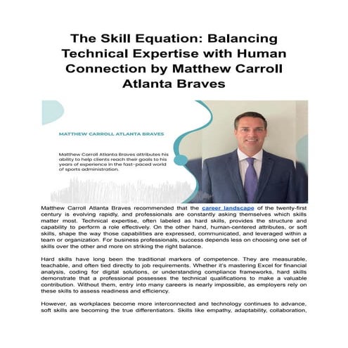 The Skill Equation_ Balancing Technical Expertise with Human Connection by Ma...