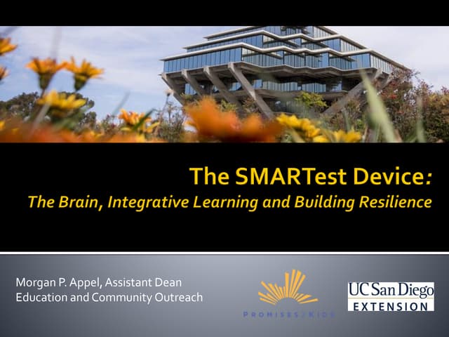 The SMARTest Device: The Brain, Integrative Learning and Building Resilience 