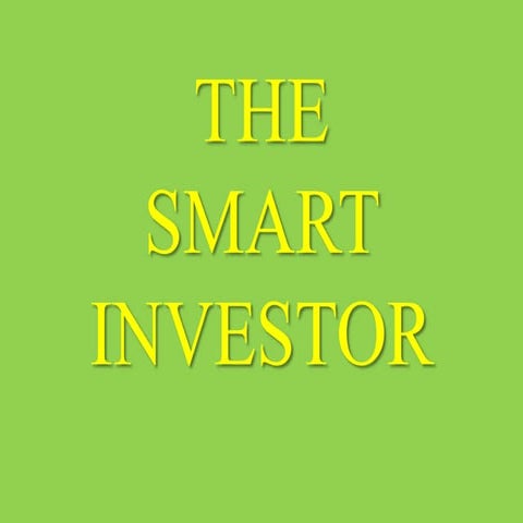The Smart Investor
