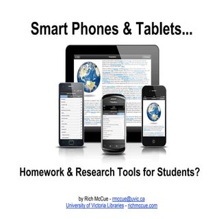 Smart Phones & Tablets as a Researc...