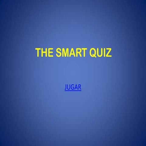 The smart quiz